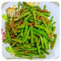 Cooksnap dari Mama Kika(๑'ᵕ'๑)⸝* untuk resep Tumis Baby Buncis & Daging Cincang