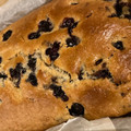 El cooksnap de Paula Uchi cuando hizo Budín vegano de limón y arándanos.