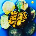 sonia sharma का कुकस्नैप जब उन्होंने स्पिन्च क्वाईन पराठा (मिनी पालक पराठा) (mini palak paratha recipe in hindi) बनाया था।