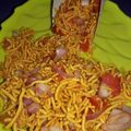 Apeksha sam का कुकस्नैप जब उन्होंने भुजिया चाट (gujiya chaat recipe in Hindi) बनाया था।
