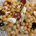 El cooksnap de Mar Vilches Carrasco cuando hizo Ensalada de garbanzos al estilo griego.