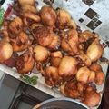 El cooksnap de Parca RT cuando hizo Buñuelos dulces.