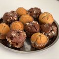 El cooksnap de Andrea Lazzaro cuando hizo Muffins de chocolate, vainilla y marmolados.