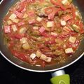El cooksnap de juantxo cuando hizo Gallo con gambas a la roteña 🦐🦐.