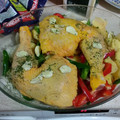 El cooksnap de sonia cuando hizo Cuartos traseros de pollo al horno con verduras.
