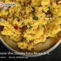 heena's cooksnap of when they made બટાકા પૌવા (Bataka Poha Recipe in Gujarati).