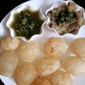 Harshida Thakar's cooksnap of when they made રગડા-મસાલા પાણીપુરી.