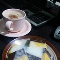 Cooksnap dari Vhina untuk resep Puding Mentega lapis coklat