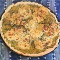 El cooksnap de Mariana Villalba cuando hizo Tarta de brócoli y calabaza.