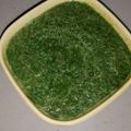 Bimlesh juneja का कुकस्नैप जब उन्होंने हरी चटनी (Hari chutney recipe in hindi) बनाया था।