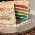 El cooksnap de Viola G. Petrova cuando hizo Tarta arcoíris con buttercream de leche condensada.