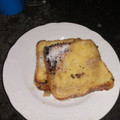 El cooksnap de Marcos Rojo cuando hizo Tostadas francesas.