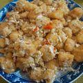 Cooksnap dari nursyamsinahlatif untuk resep Tahu Goreng saus Telor Asin
