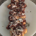 El cooksnap de Eva Nicolás Soler cuando hizo Espiga de hojaldre y Nutella.