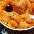 Farzana Memon 's cooksnap of when they made Curry pakora in green and with red Chilli tarka.