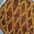 El cooksnap de Lorena Santos cuando hizo Pasta frola.