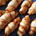 il Bigmama's kitchen quando ha preparato Cornetti salati di sfoglia con cotto e formaggio