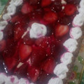 El cooksnap de gabriela gomez cuando hizo Tarta de frutilla 🍓 y gelatina!!!!.