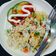 Cooksnap Nur Azliani Amer semasa beliau membuat Nasi goreng cina.