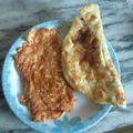 Mrs. Rashid's cooksnap of when they made Omelette.