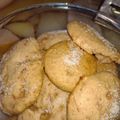 El cooksnap de Caro Lucero cuando hizo Galletas de chocolate (sin huevo).