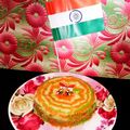 Nilu Mehta का कुकस्नैप जब उन्होंने तिरंगा मार्बल केक (tiranga marvel cake recipe in Hindi) बनाया था।