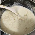 El cooksnap de Gisell Valcarcel cuando hizo Pastas en salsa bechamel.