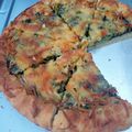 Cooksnap dari Lydia C. Ernawati untuk resep Pizza Bayam Topping Spinachy Sehat (tanpa saos)