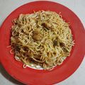 Adeya's cooksnap of when they made Chicken chow mein.