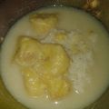 Cooksnap dari Theis wardani untuk resep Kolak pisang ketan putih ala Mrs. Manan