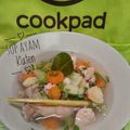 Cooksnap dari Pawon Bunda Dinda untuk resep Sup ayam ala pak min (klaten)