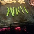 El cooksnap de Yanina Isla cuando hizo Espárragos trigueros a la plancha.