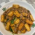 Betty Betty 的 好吃到來不及拍照的『雞蛋豆腐炒絞肉』 cooksnap