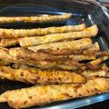El cooksnap de coco acosta cuando hizo Palitos de pan de queso y semillas.