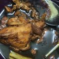 Cooksnap Nina Essesma semasa beliau membuat (17/2) Ayam masak kicap bersama oyster sauce.
