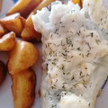 El cooksnap de Maruchi cuando hizo Bacalao con all i oli, frito en airFryer.
