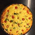 El cooksnap de Andrea Suarez . cuando hizo Tarta Caprese.