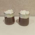 El cooksnap de Nica cuando hizo Copa de chocolate en vaso.