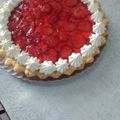 El cooksnap de Vale cuando hizo Tarta de frutilla con gelatina.