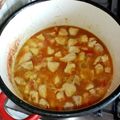 El cooksnap de Ana Alves del Río cuando hizo Pollo al curry con arroz.