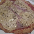 El cooksnap de Andreita cuando hizo Pizza con masa de coliflor.