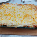 El cooksnap de Mika ESP cuando hizo Moussaka con pollo y berenjenas.