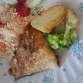 El cooksnap de kunieda cuando hizo Filetes de Pescado con hierbas aromáticas.