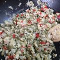 El cooksnap de Laura Olgiati cuando hizo Colchón de Arvejas revueltas con Huevo y Quesos 😋!!!.