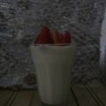 El cooksnap de Camilo Ortega cuando hizo Crema chantilly con frutilla 🍧🍓.