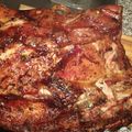 El cooksnap de Marcelo Altamirano cuando hizo Lechón al horno.