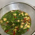 Cooksnap dari Trisna Kusuma untuk resep Tumis kacang panjang terasi gula jawa
