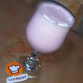 Haya Ali's cooksnap of when they made Rich strawberry 🍓 shake.