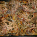El cooksnap de Maya Becco cuando hizo Pollo al horno con champiñones, miel y limón.