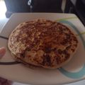 El cooksnap de Ana Maria Sánchez cuando hizo Panquecas de Avena y Cambur.
